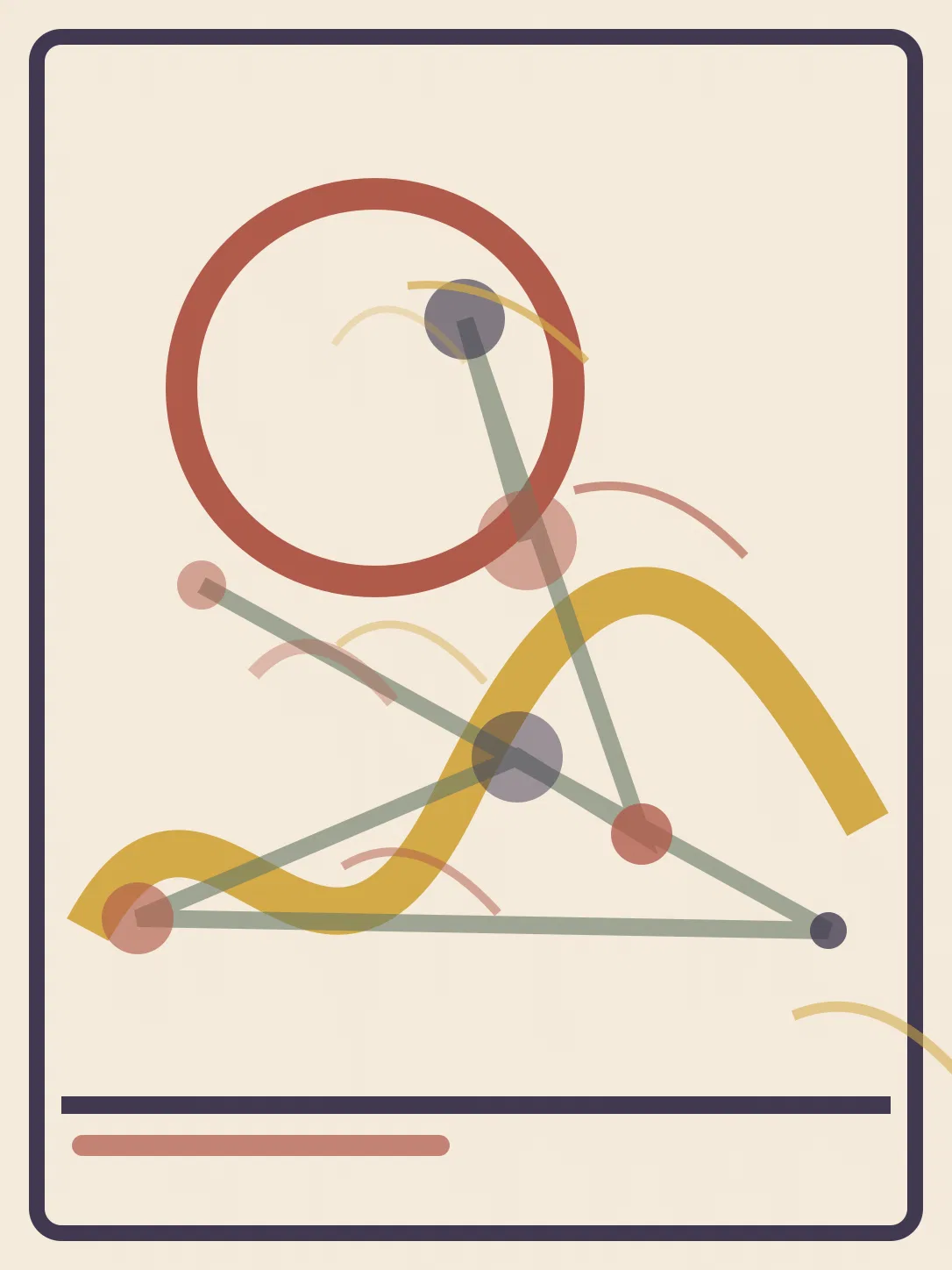 Ilustración editorial de El origen del pensamiento