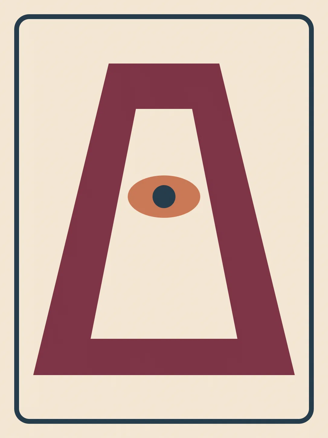 Ilustración editorial de El túnel