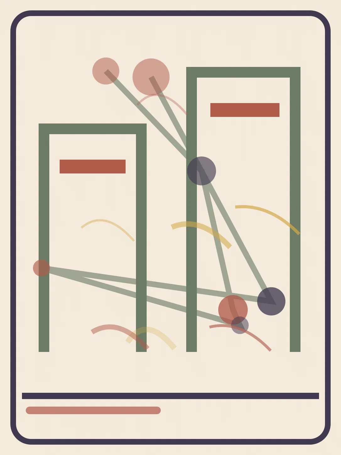 Ilustración editorial de Elementos de geografía física