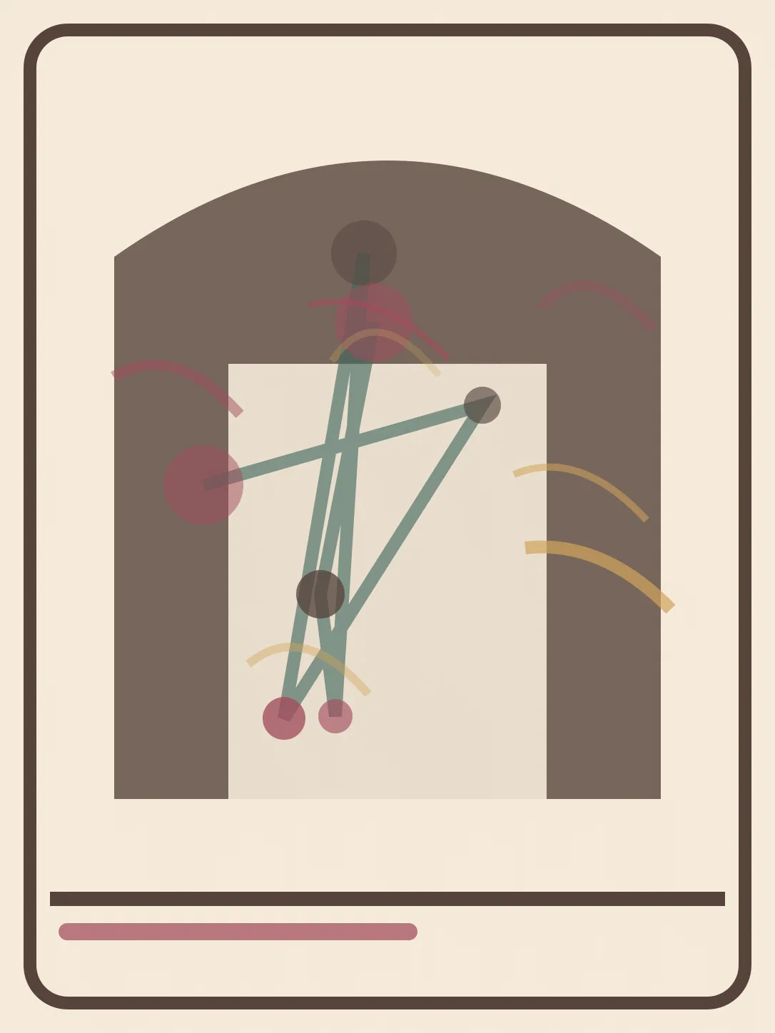 Ilustración editorial de La alhambra; leyendas árabes