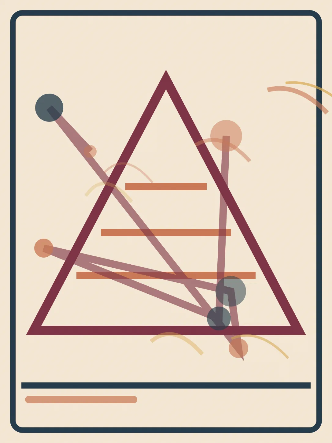 Ilustración editorial de Meditaciones en Roma